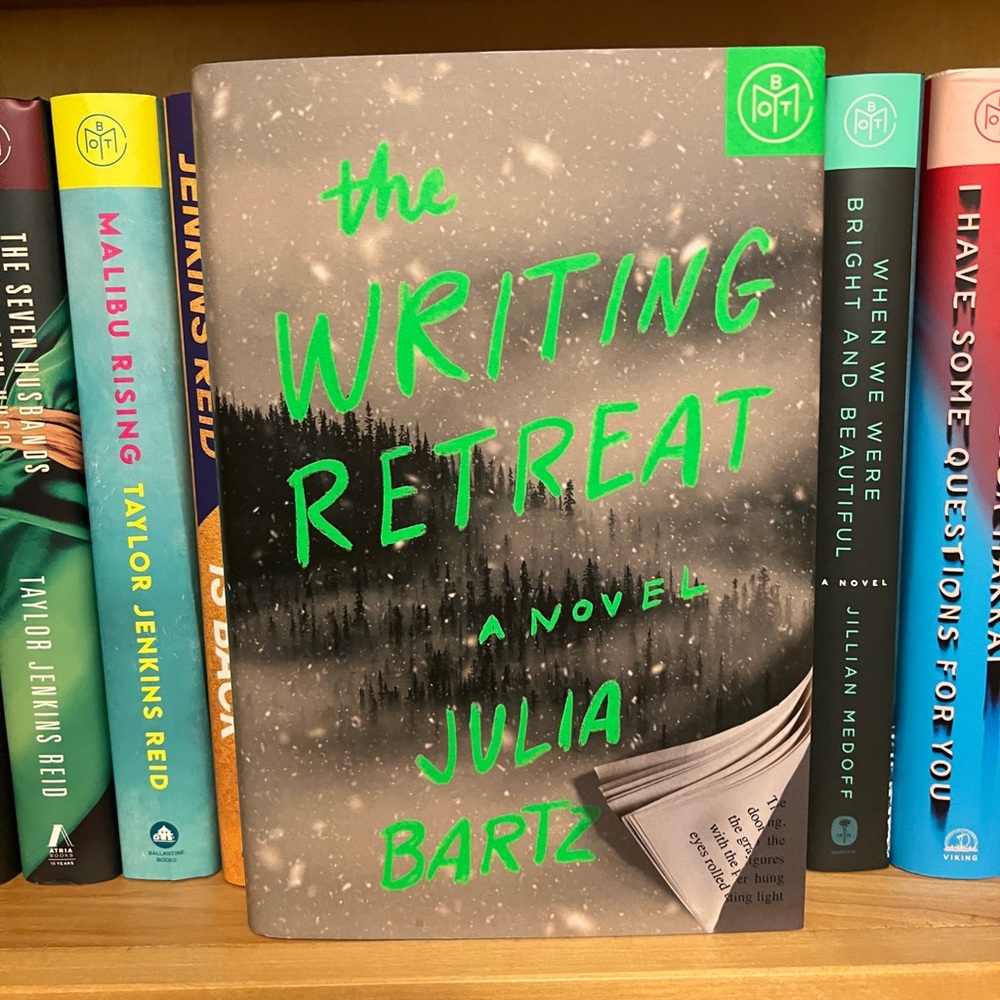 4/$25 The Writing Retreat by Julia Bartz.